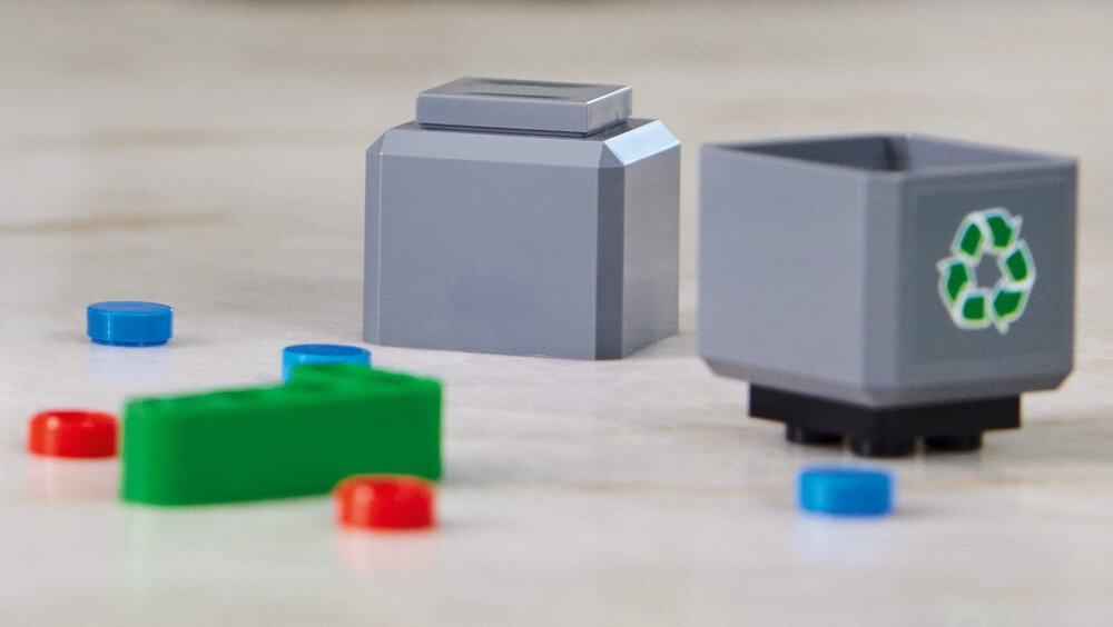 KLOCKI LEGO TECHNIC ŚMIECIARKA MACK LR ELECTRIC 42167 sortowanie śmieci kosze