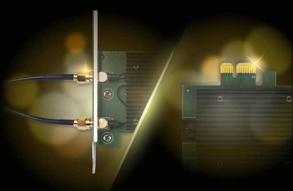 Karta sieciowa EDIMAX EW-7833AXP montaż uchwyt anteny złącze