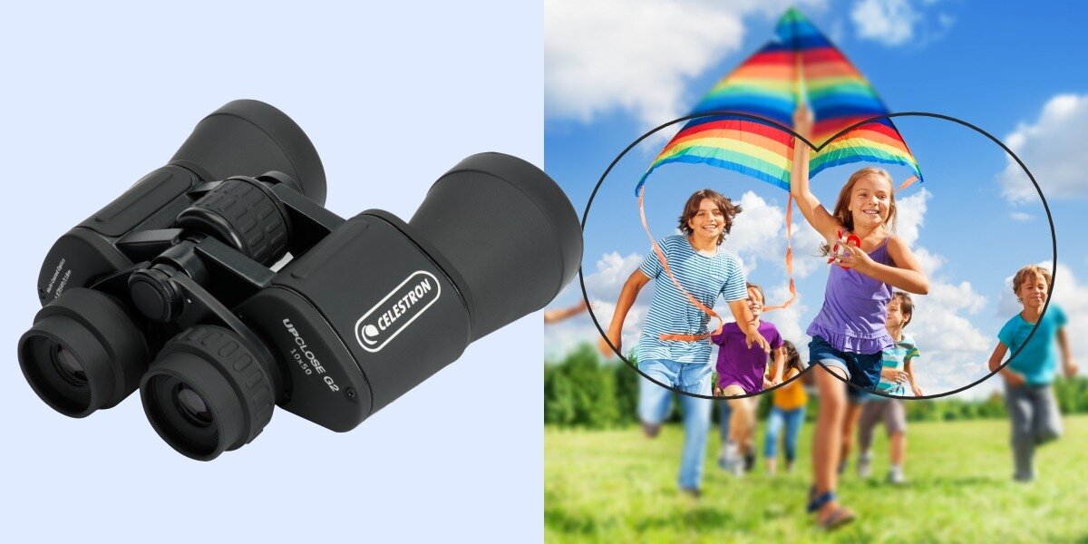 Lornetka CELESTRON UpClose G2 10x50 aluminium korpus budowa Wyprofilowane uchwyty