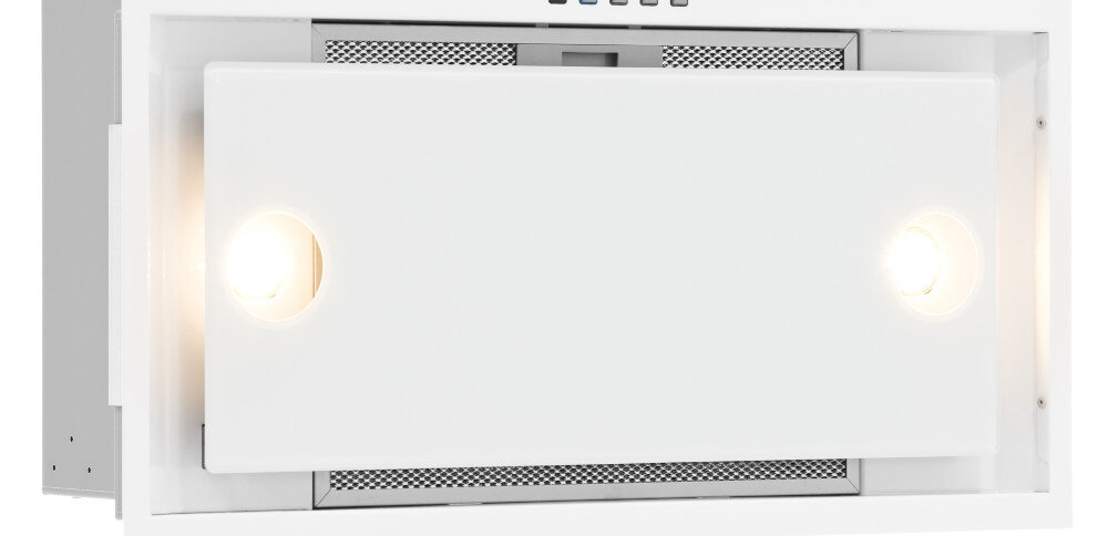 Okap AKPO WK-10 Neva Glass 60 Oświetlenie LED widoczność energooszczędne żarówki światło