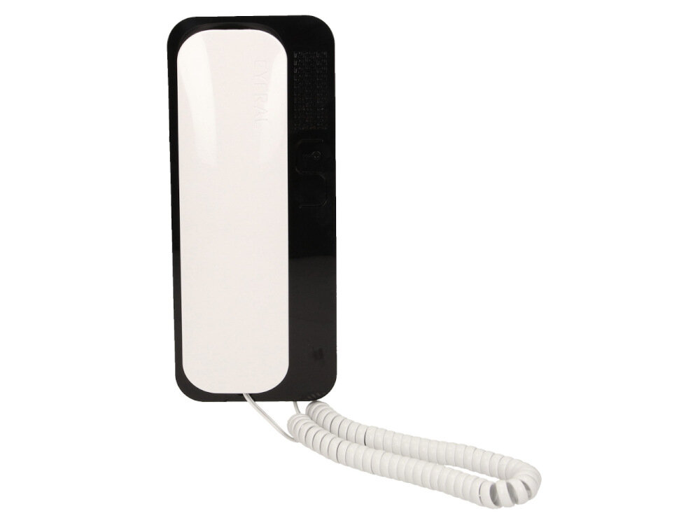 Unifon CYFRAL Smart 5P 5P Biało-czarny do pracy w systemach dwuzylowych do instalacji analogowych wieloprzewodowych CYFRAL sluchawka zdalne otwieranie elektronika CYFRAL urzadzenia 4 5 6-przewodowe