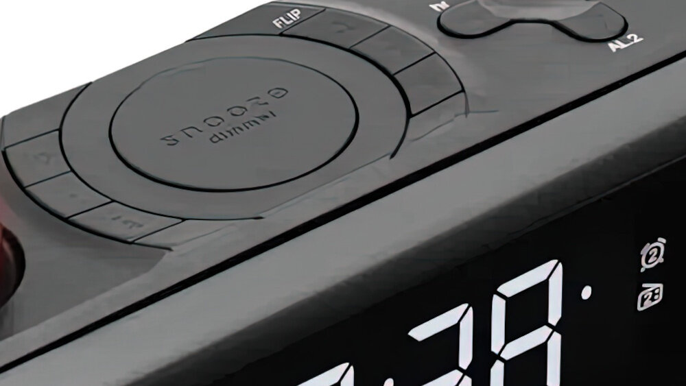 Radiobudzik JVC RA-E211B - obsługa