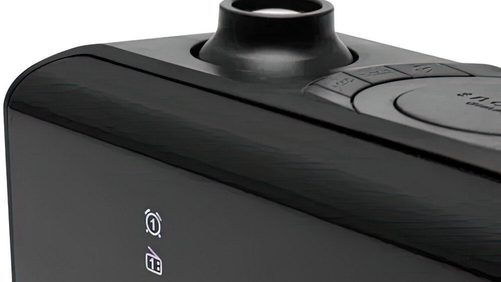 Radiobudzik JVC RA-E211B  - alarmy