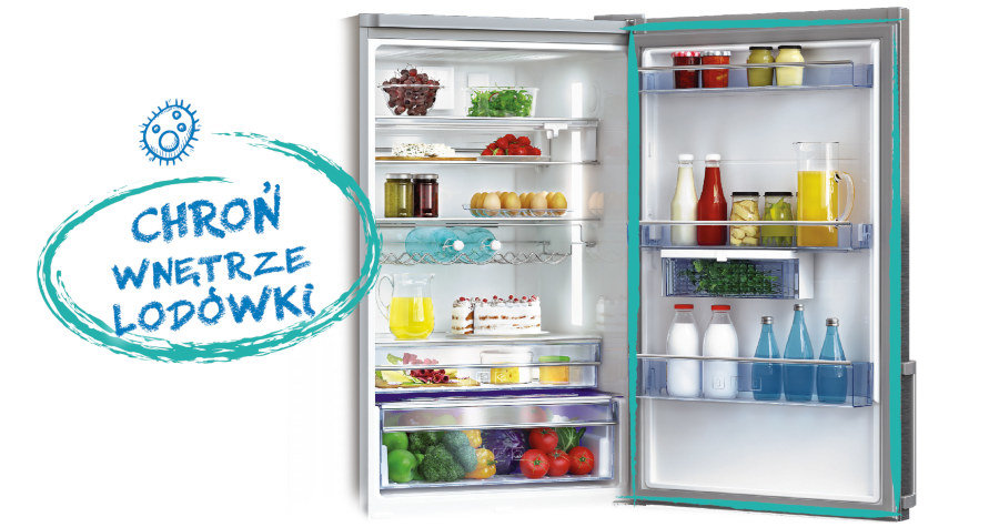 Witryna Beko WSA14000 - Uszczelka antybakteryjna