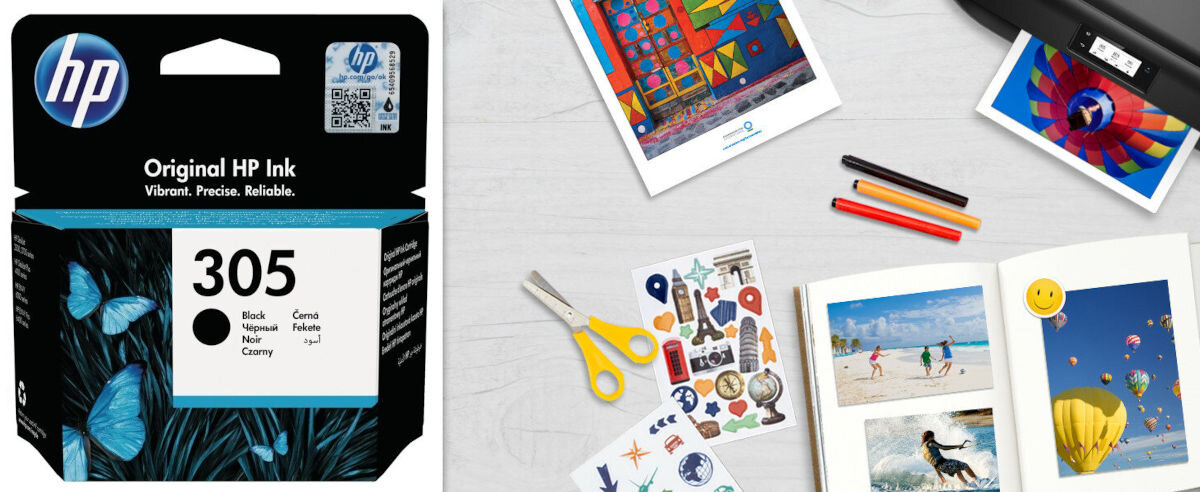 Tusz HP 305 Instant Ink Czarny 2 ml 3YM61AE