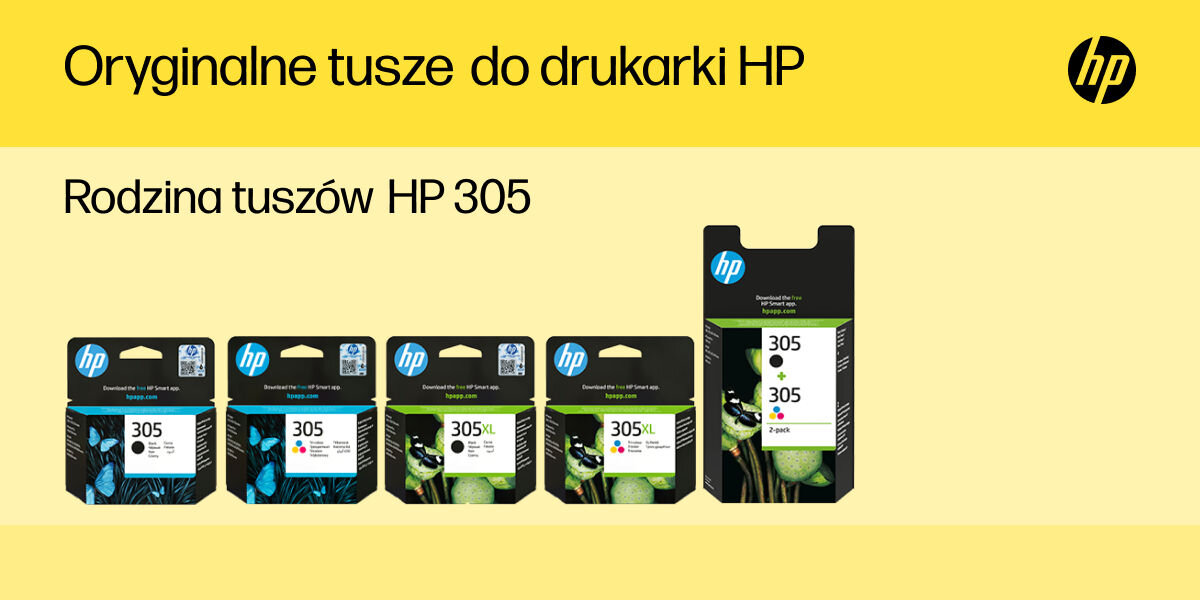Tusz HP 305 Instant Ink Czarny 2 ml 3YM61AE 
					wysoka jakość niezawodność do 50% więcej stron w porównaniu do zamienników zgodność