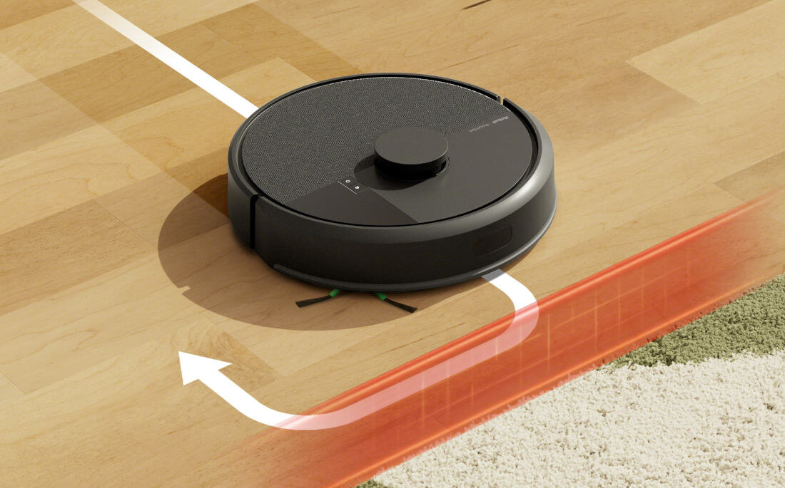 Robot sprzątający IROBOT Roomba Combo 105 AutoEmpty Czarny Automatyczne wykrywanie dywanów System wykrywa powierzchnię dostosowanie komfort użytkowanie