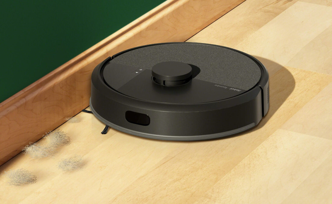 Robot sprzątający IROBOT Roomba Combo 105 AutoEmpty Czarny czyszczenie narożników boczna szczotka usuwa kurz i brud z krawędzi dociera pod meble i w narożniki