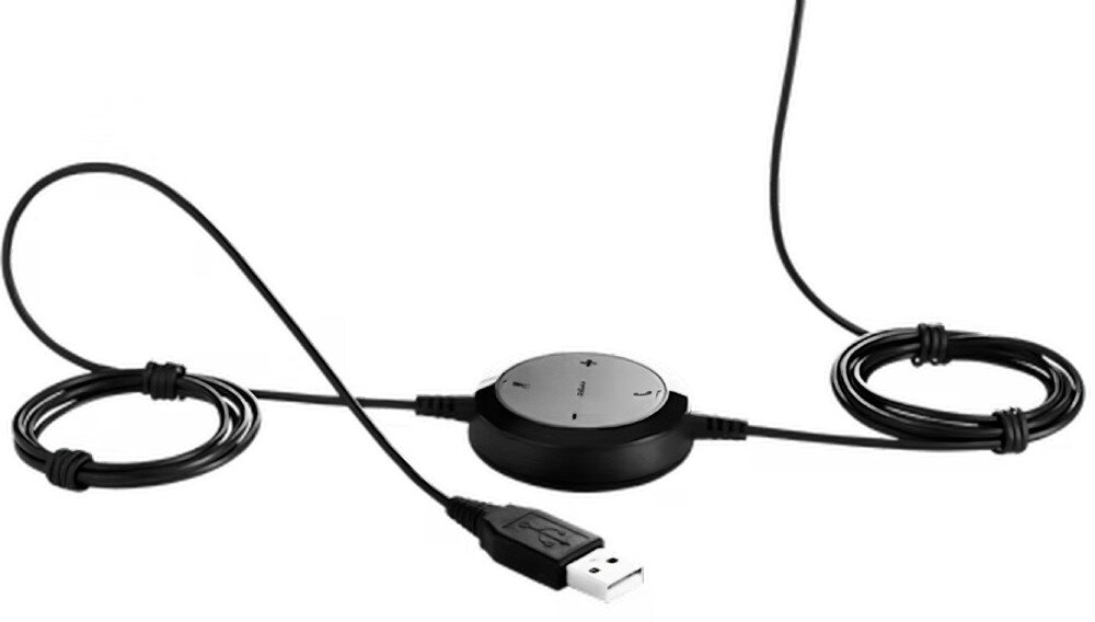 Słuchawki JABRA Evolve 30 II MS Stereo kontrola pilot funkcje