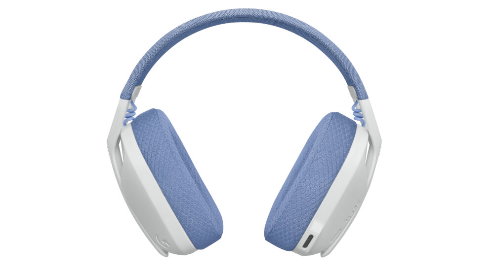 SŁUCHAWKI LOGITECH G435 BIAŁE pianka memory foam wymiary 