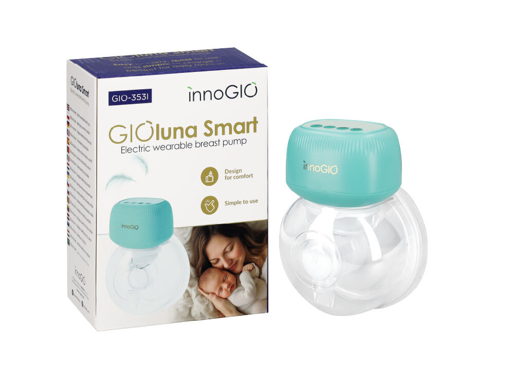 Laktator INNOGIO GIOluna Smart GIO-353I Estetyczne ładowanie port USB-C Prosta obsługa