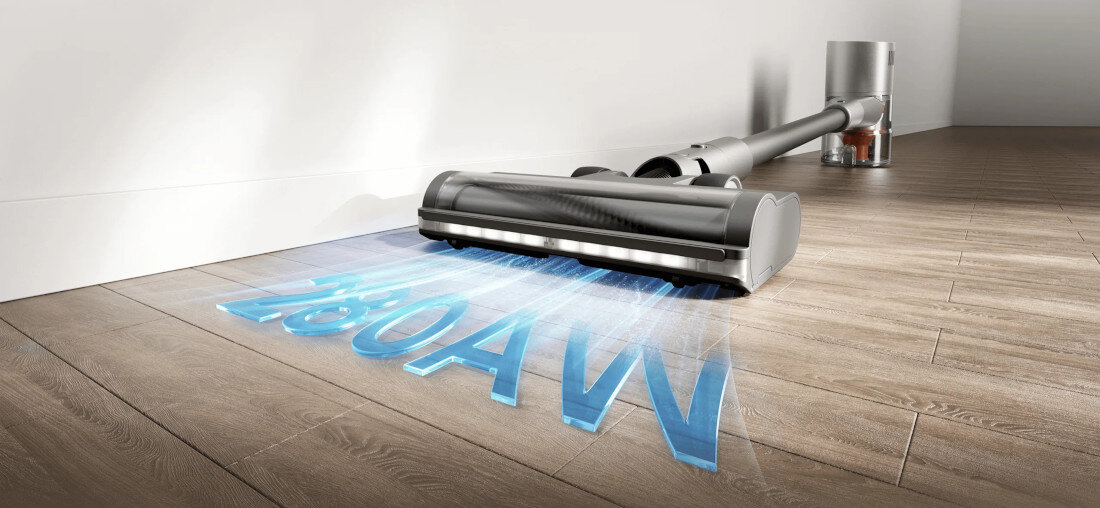 Odkurzacz XIAOMI Vacuum Cleaner G30 Max Skuteczne usuwanie zabrudzeń  moc ssania do 280 AW kurz, sierść i trudne zabrudzenia z podłóg, dywanów i zakamarków higiena