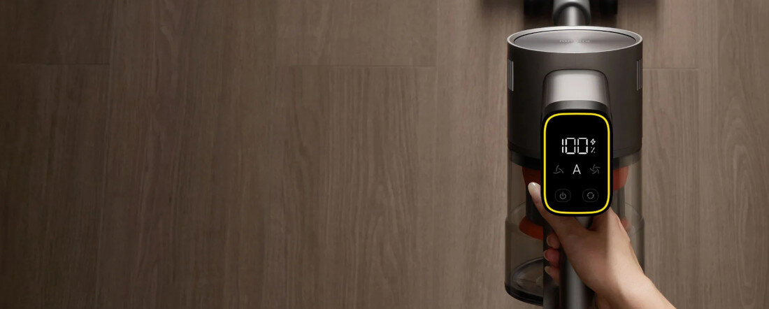 Odkurzacz XIAOMI Vacuum Cleaner G30 Max Cyfrowy wyświetlacz LED Wyświetlacz informuje Intuicyjny przegląd statusu kontrola sprzątanie