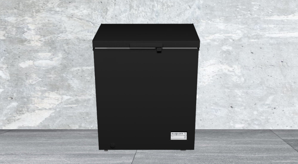 ZAMRAŻARKA SMITH&BROWN SZCF-150-BE3 BLACK koszyk duża pojemność szybkie zamrażanie Wyświetlacz elektroniczny