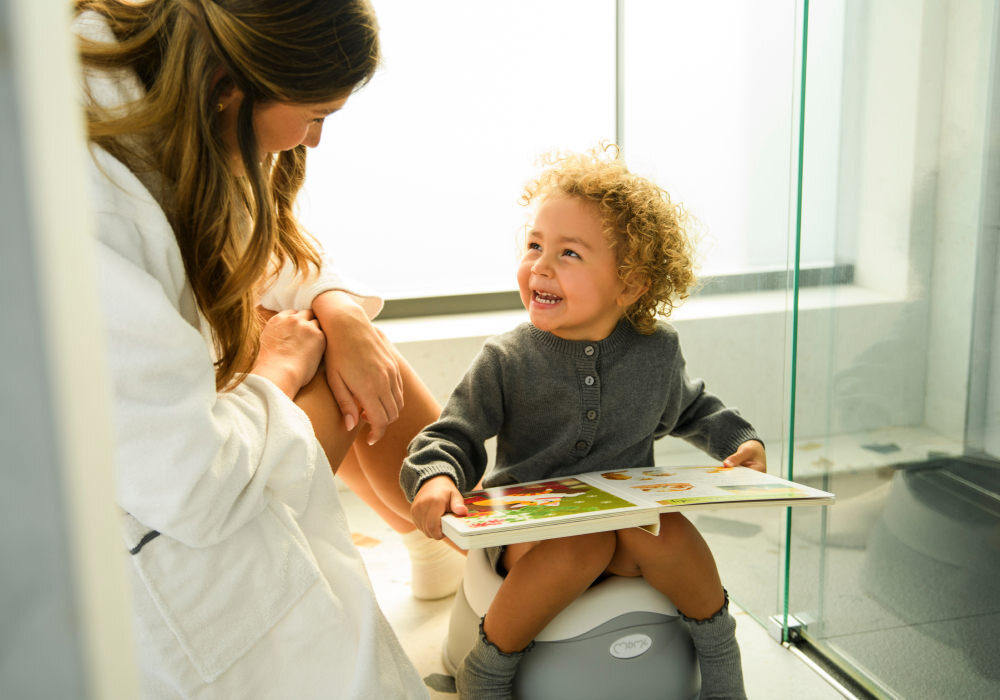 Nocnik MOMI Dito Szary Ergonomiczny kształt dopasowana do budowy ciała wygodne ułożenie i naturalną pozycję korzystanie