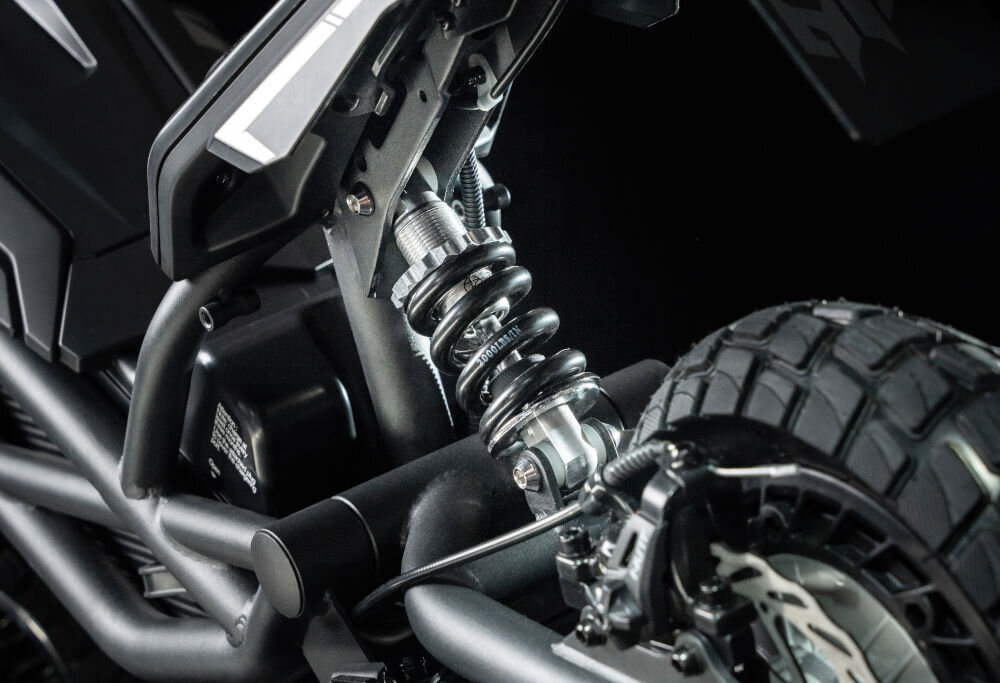 Hulajnoga elektryczna ACER PREDATOR Extreme GP.ESC11.010 Czarny podwojna amortyzacja z przodu i z tylu hulajnoga terenowa