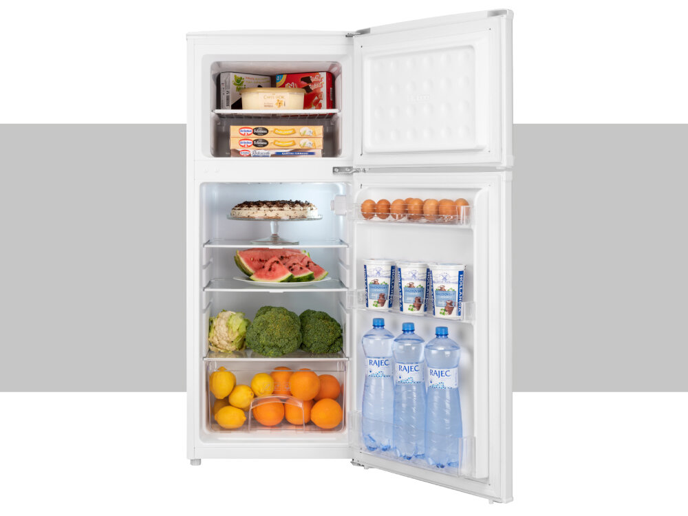 LODÓWKA ETA 174490000E klasa energetyczna E zużycie energii 177 kWh rocznie ekonomiczny wybór czterogwiazdkowa klasa mrożenia wydajność zamrażania 2,4 kg na dobę dłuższa świeżość produktów wartości odżywcze w razie awarii prądu utrzymanie warunków 11 godzin optymalne chłodzenie