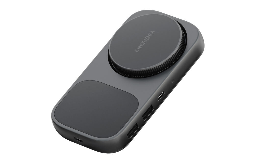 Ładowarka indukcyjna ENERGEA WiDock Plus 7w1 15W Grafitowy WiDock Plus 7w1 kompaktowa stacja, HDMI, regulowany stojak wymiary waga