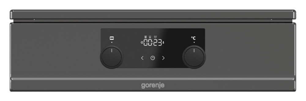 Kuchnia GORENJE MEKIS510B interfejs zegar LED dotykowe sterowanie