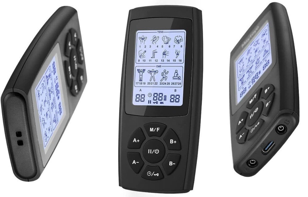 Elektrostymulator EXTRALINK VITAL+ Plus wygląd prezentacja design wizualizacja Mobilna ulga dla zmęczonych mięśni