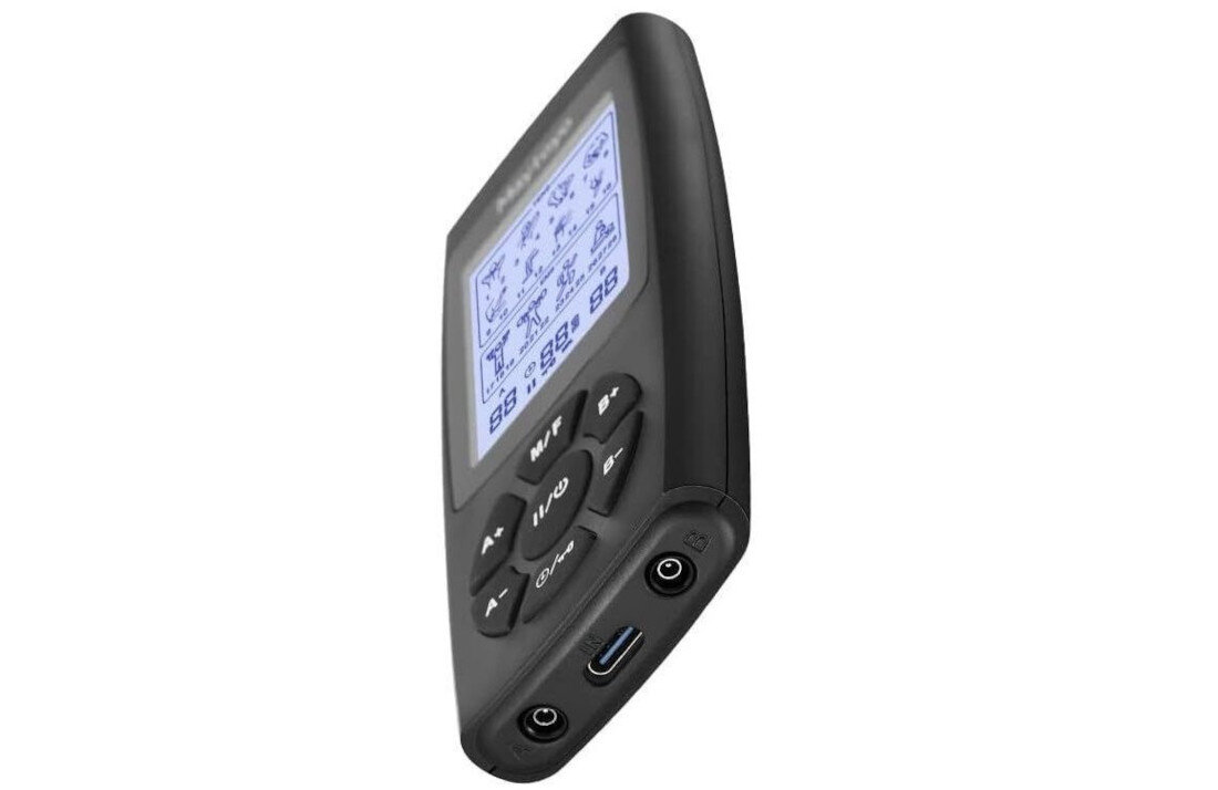 Elektrostymulator EXTRALINK VITAL+ Plus Wygoda w każdej sytuacji Możliwość ustawienia timera od 10 do 60 minut kilka sesji na jednym ładowaniu z power banku lub laptopa 