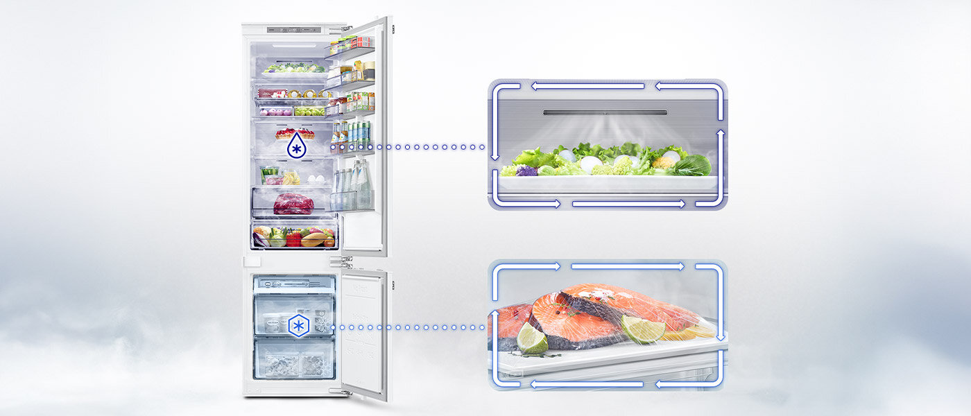 lepsze warunki do przechowywania dzięki 2 obiegom powietrza w lodówce brb80f30adf0eo lepsze warunki do przechowywania dzięki 2 obiegom powietrza w lodówce brb80f30adf0eo