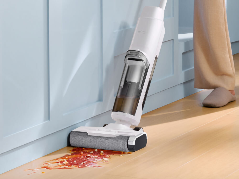 Odkurzacz MOVA K10 sprzątanie przy krawędziach