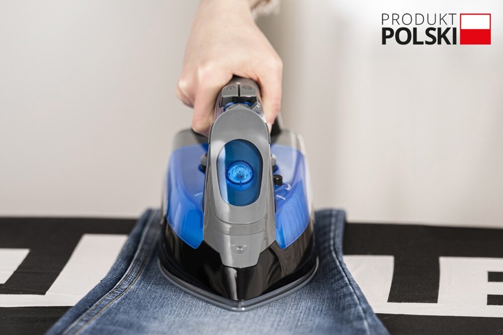 Żelazko ZELMER ZIR3220 Krokus płynne prasowanie, oszczędność czasu, gładkie tkaniny