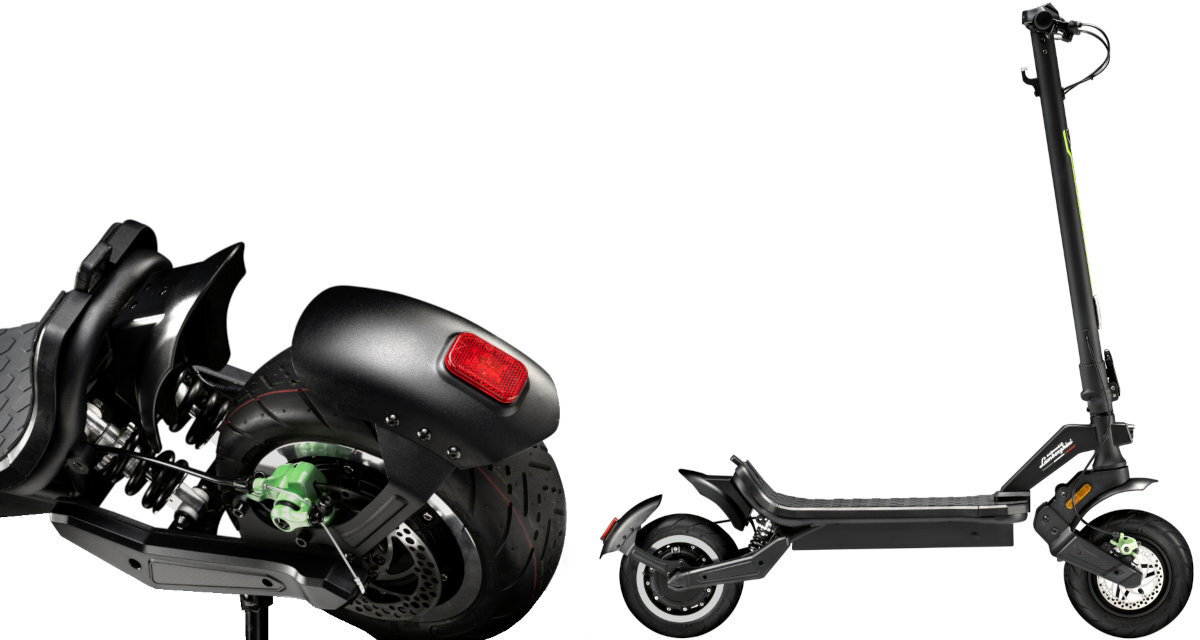 Hulajnoga elektryczna LAMBORGHINI  podróż