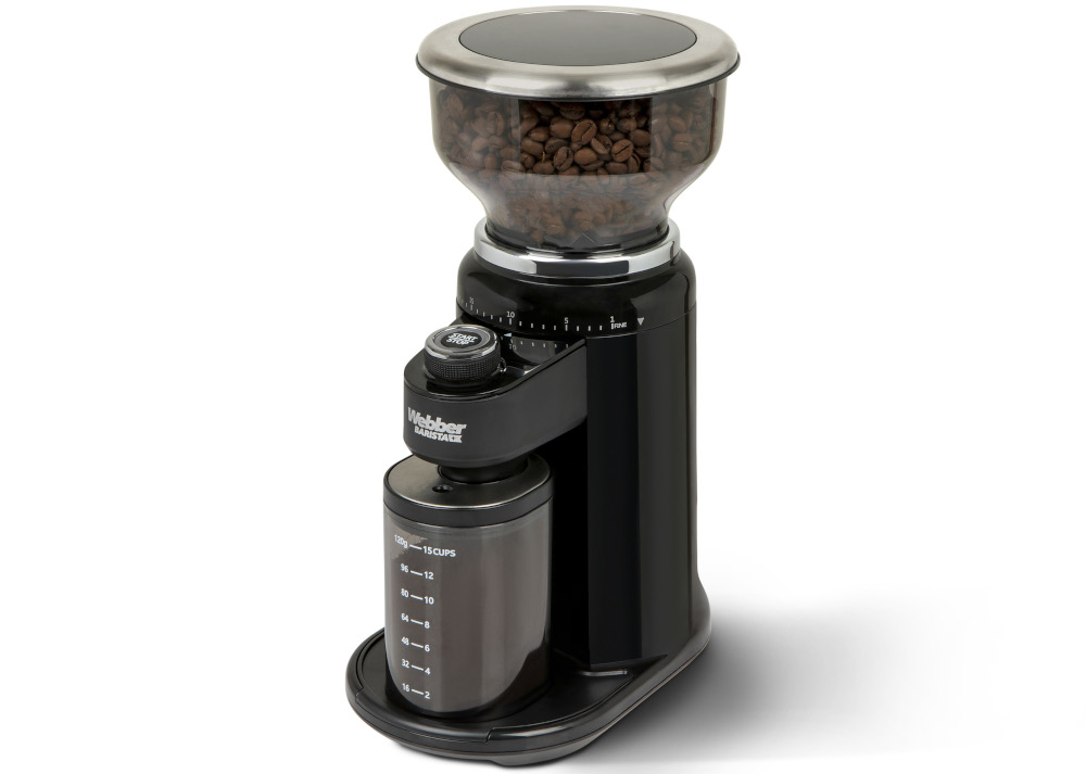 Młynek do kawy WEBBER CG6 Minimalna retencja kawy ścieżka przepływu kawy zoptymalizowana konstrukcja wewnętrzna retencja