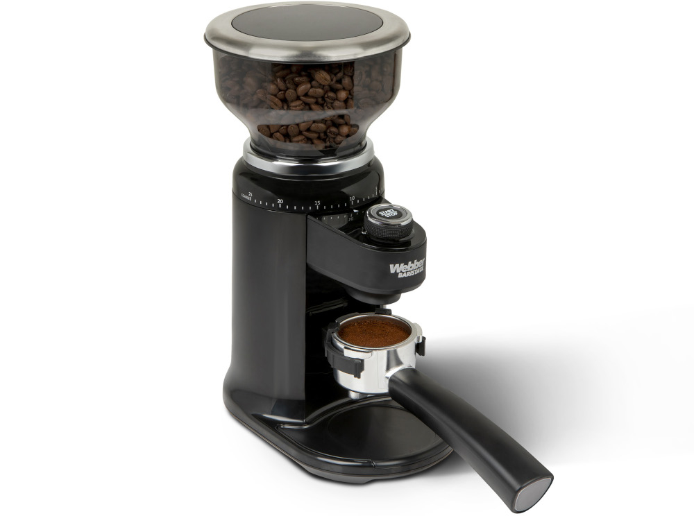 Młynek do kawy WEBBER CG6 Wydajny i oszczędny silnik Energooszczędny silnik praca Stała prędkość mielenia organizacja praca