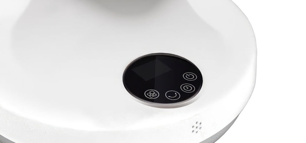 Wentylator LIN FX-05R Biały łatwa obsługa prosty panel sterowania timer 1-12 godzin komfortowe chłodzenie 