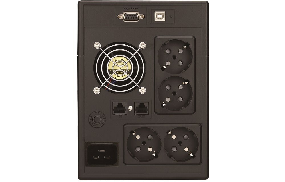 Zasilacz UPS POWERWALKER VI 3000 SCL FR - zarządzanie 