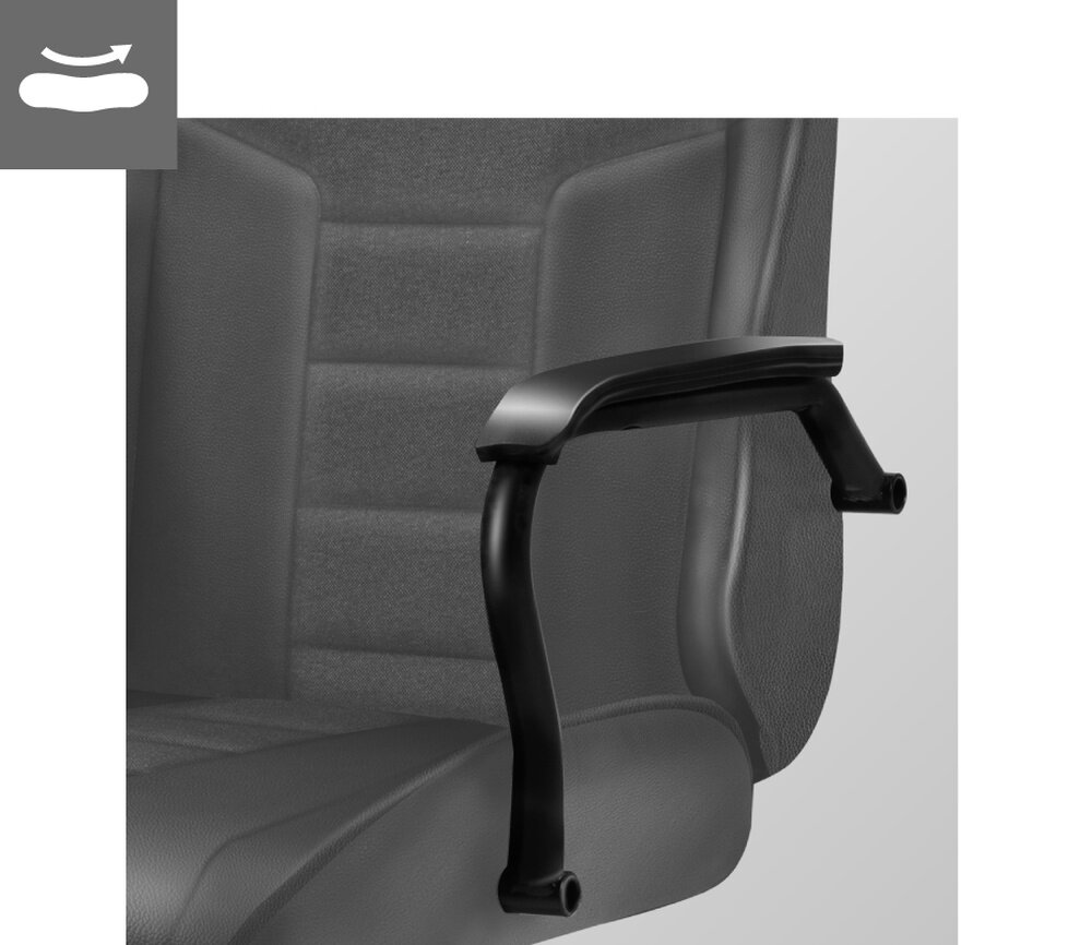 Fotel MARKADLER Boss 4.2 fotel miejsce pracy ergonomia podłokietniki zagłówek materiał wykonanie podstawa kółka 