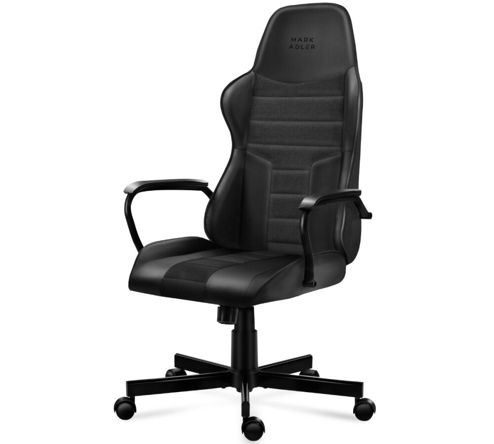 Fotel MARKADLER Boss 4.2 fotel miejsce pracy ergonomia podłokietniki zagłówek materiał wykonanie podstawa kółka 