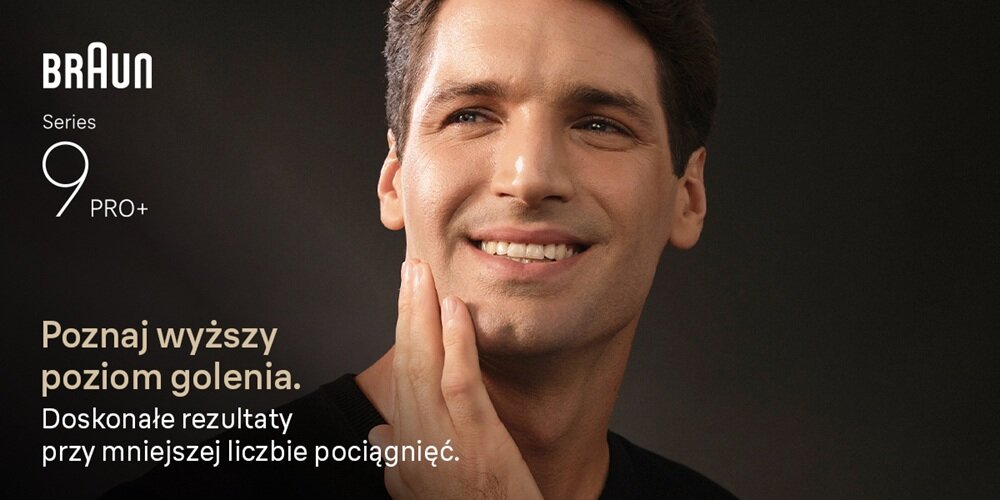 Golarka BRAUN Seria 9 9667CC PRO+ Na mokro i sucho kv początek opisu