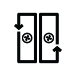 Lodówka Samsung Side by Side RS66DG813CB1EF z technologią twin cooling plus