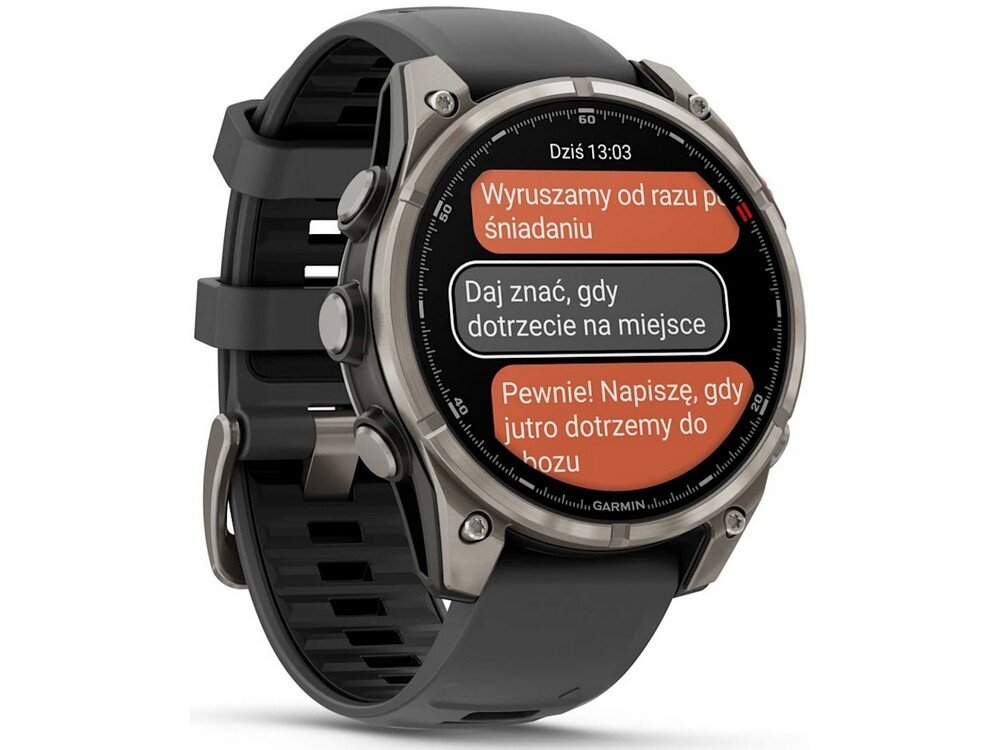 GARMIN Fenix 8 Pro smartwatch LTE technologia inReach sygnał SOS