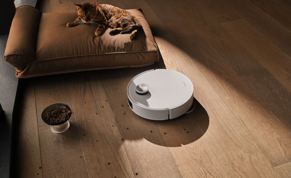 Robot sprzątający DREAME X50 Ultra Complete Biały Kompaktowy design wymiary