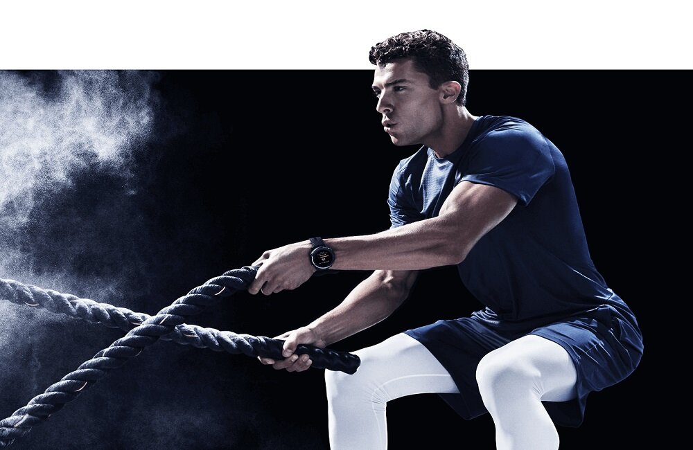 SMARTWATCH AMAZFIT STRATOS3 BLACK kompas barometr wysokościomierz przyspieszeniomierz