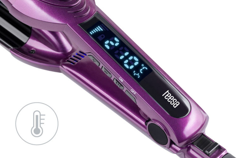 Falownica TEESA Dream Waves 300 Regulacja temperatury temperatura zakres 140°C-210°C