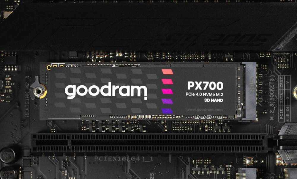 Dysk GOODRAM PX700 1TB SSD konstrukcja technologia interfejs