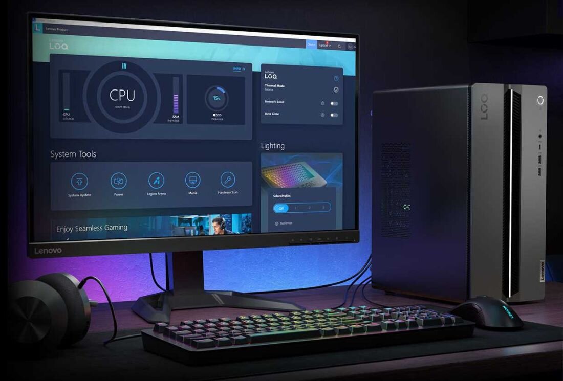 Komputer LENOVO LOQ 17IRR9 - LENOVO Vantage   