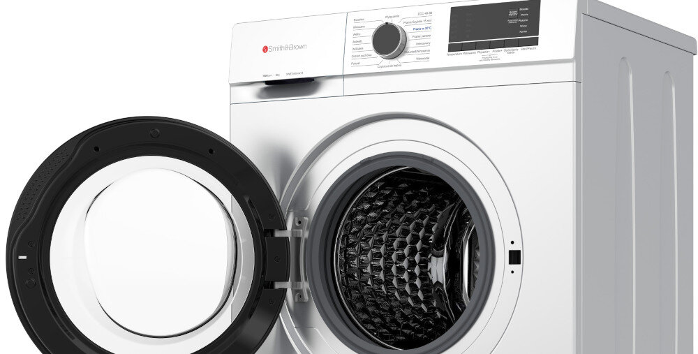 Pralka SMITH&BROWN SWAT-610-W13 Blokada panelu sterowania dzieci ochrona bezpieczeństwo wygoda