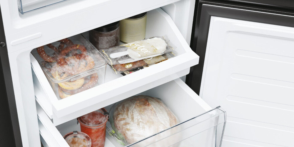 LODÓWKA CANDY CNCQ2T518EB zamrażarka wysunięte przestronne szuflady półka mrożonki