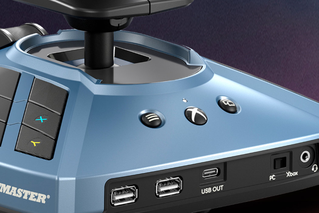 Kontroler THRUSTMASTER TCA Sidestick X Airbus Edition zabawa realistyczność licencja wrażenia samolot