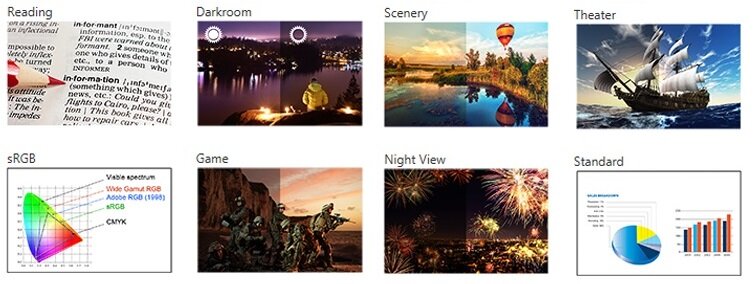 Monitor ASUS VP228T - ASUS SplendidPlus Video Intelligence 