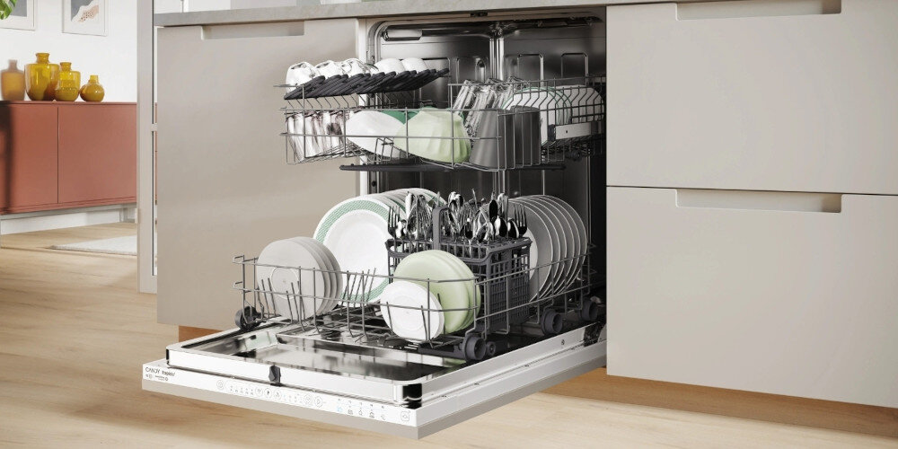 Zmywarka CANDY RapidÓ CIP 3E7L0W silnik inwerterowy cicha praca niezawodność dbałość o środowisko 47 db