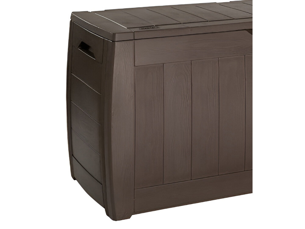 Skrzynia ogrodowa KETER Hollywood maksymalne wewnętrzne obciążenie do 20 kgwbudowane uchwyty