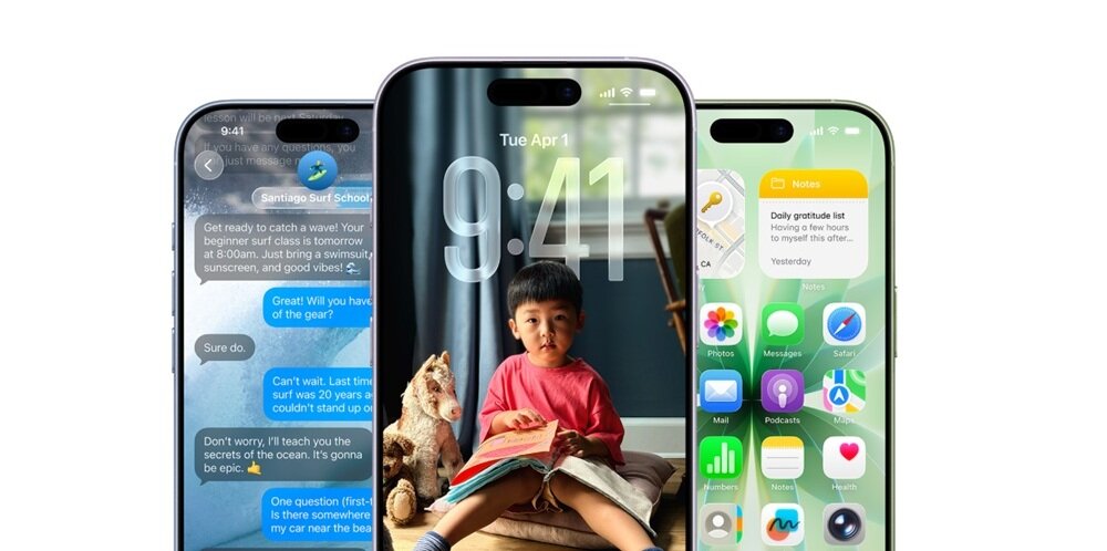 Smartfon APPLE iPhone 17 eSIM bezpieczeństwo czujniki wykrywające wypadki udostępnianie lokalizacji